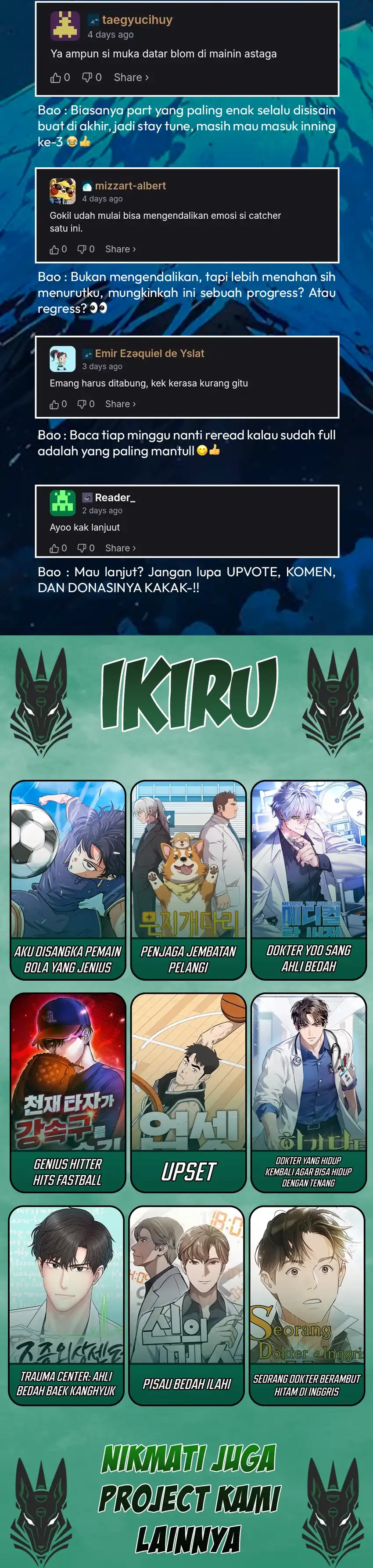 Baca Not Over - Chapter 50 halaman 45