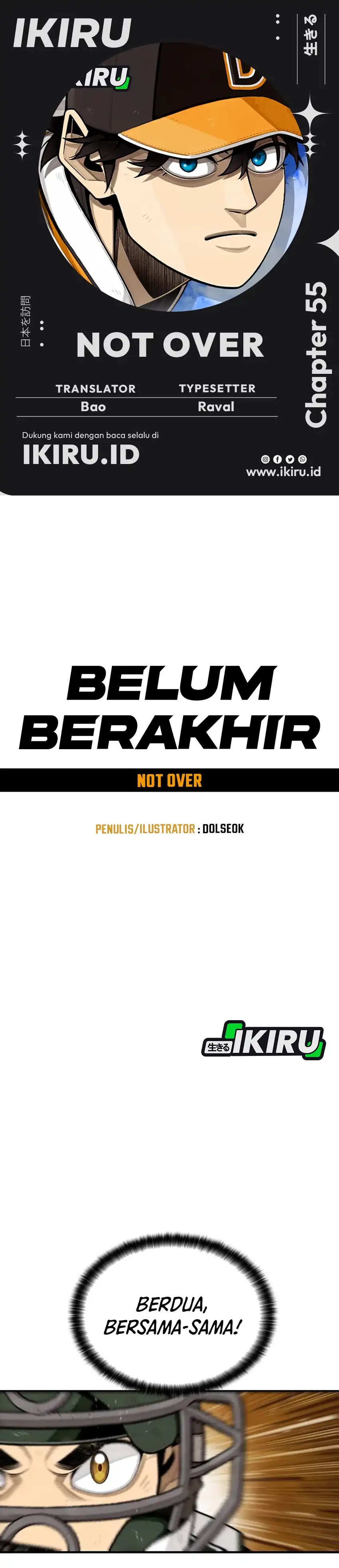 Baca Not Over - Chapter 55 halaman 1