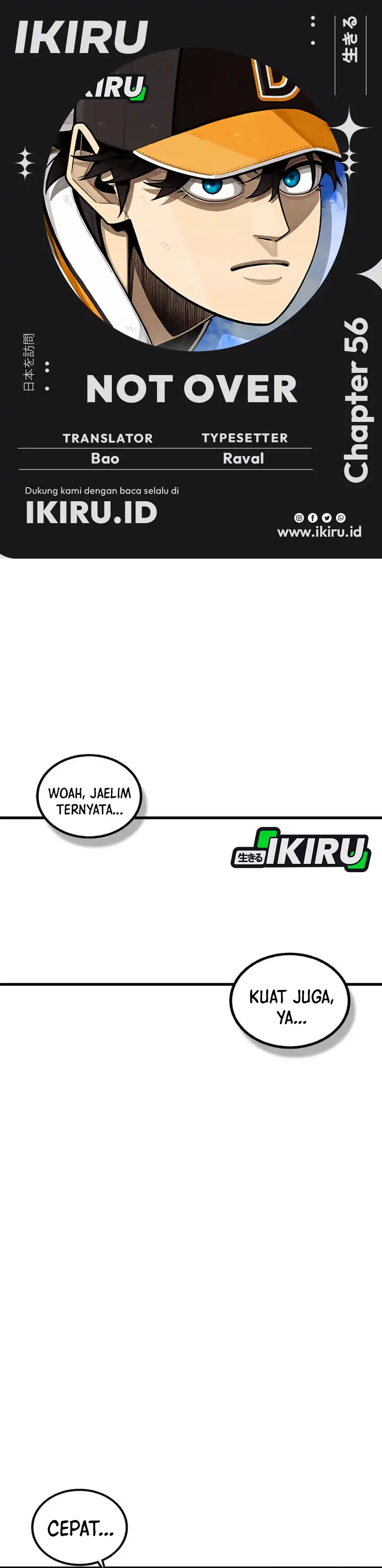 Baca Not Over - Chapter 56 halaman 1