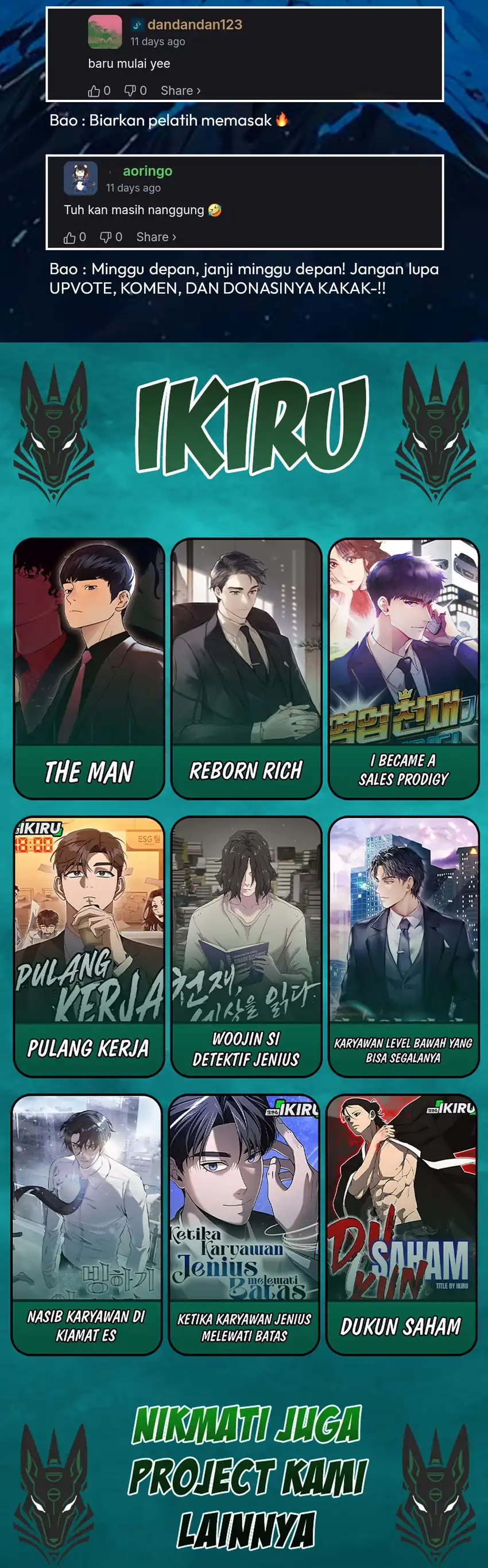 Baca Not Over - Chapter 57 halaman 45