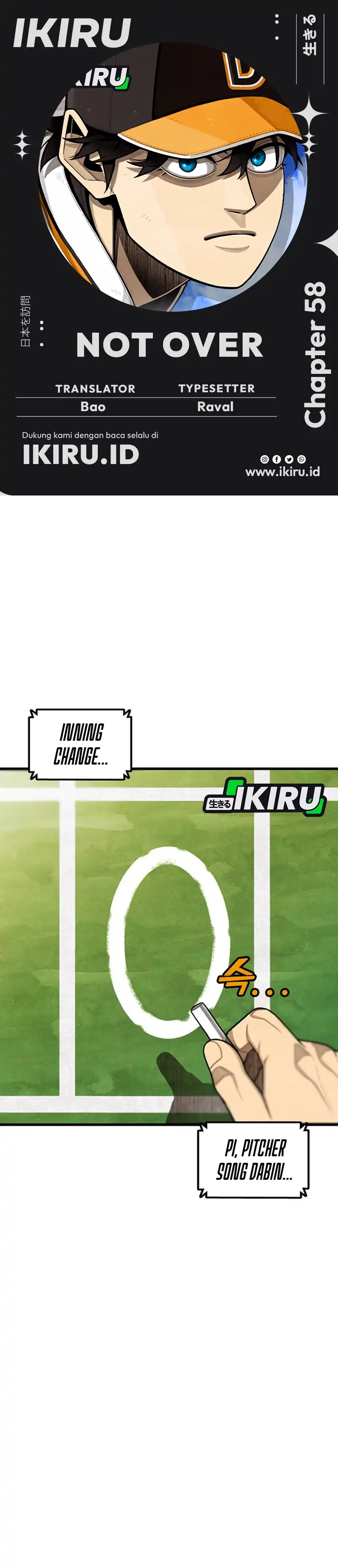 Baca Not Over - Chapter 58 halaman 1