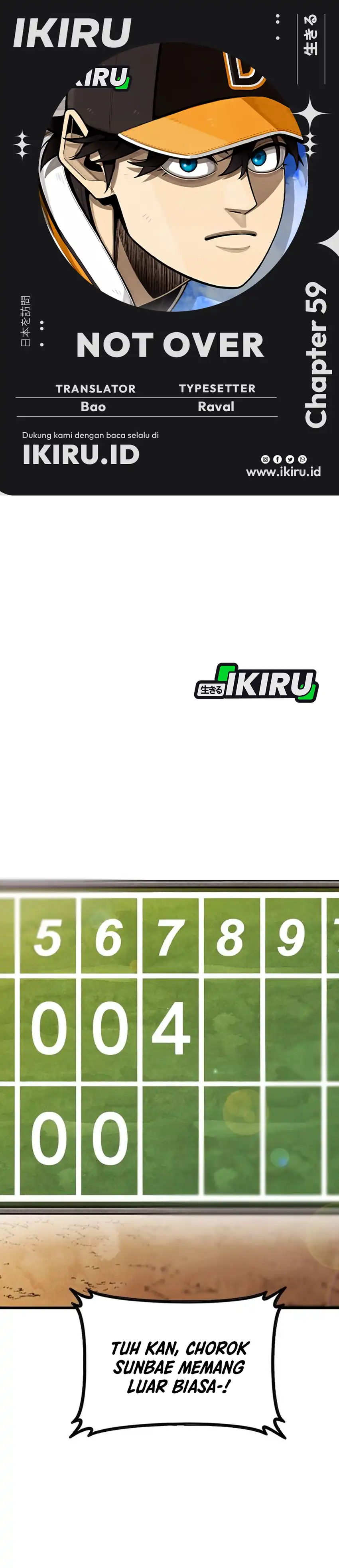 Baca Not Over - Chapter 59 halaman 1