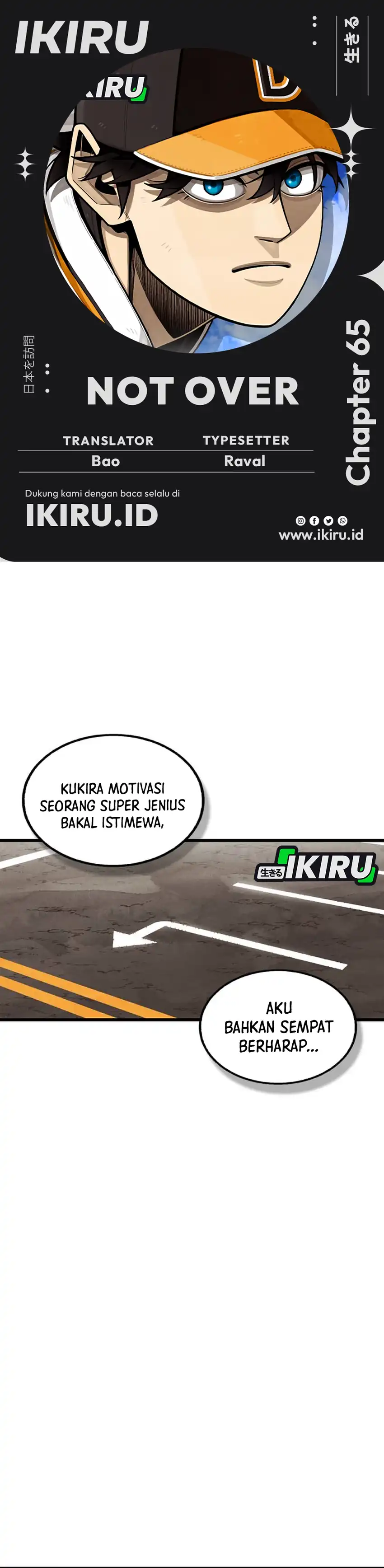 Baca Not Over - Chapter 65 halaman 1