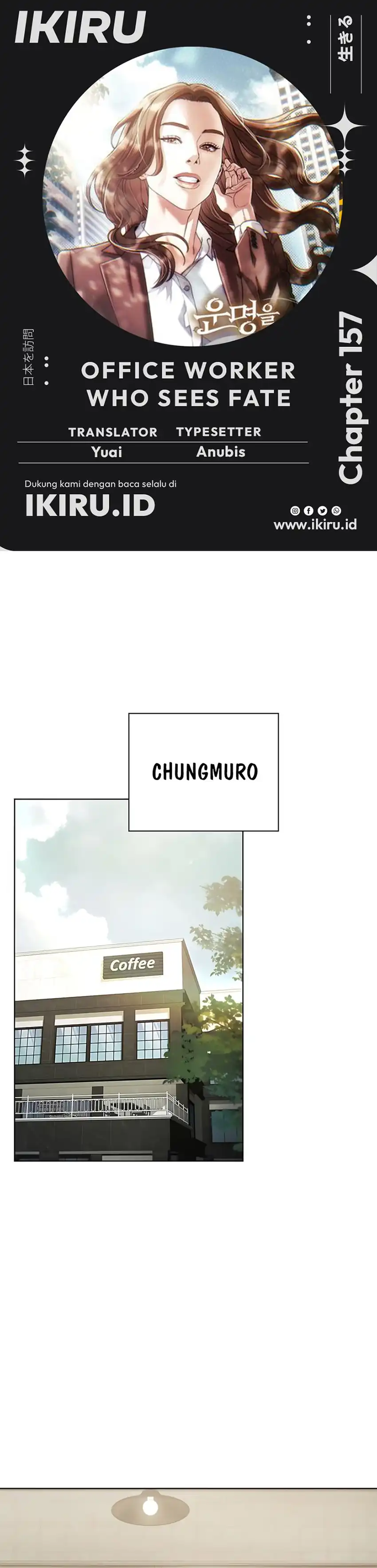 Baca Office Worker Who Sees Fate - Chapter 157 halaman 1