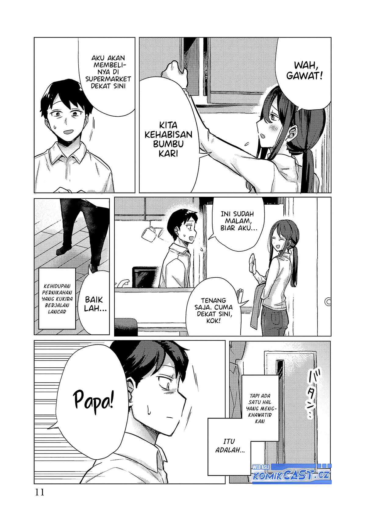 Baca Okaeri, Papa - Chapter 01 halaman 10