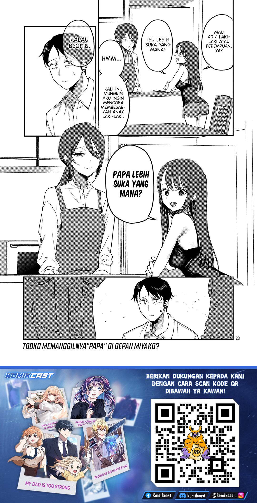 Baca Okaeri, Papa - Chapter 33 halaman 24