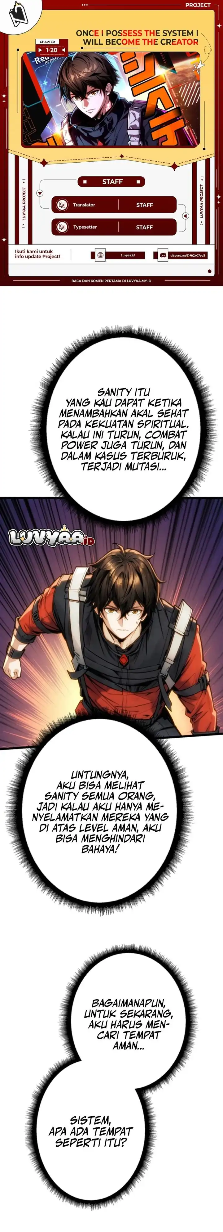 Komik Once I Possess The System I Will Become The Creator Chapter 05 Bahasa Indonesia page 2