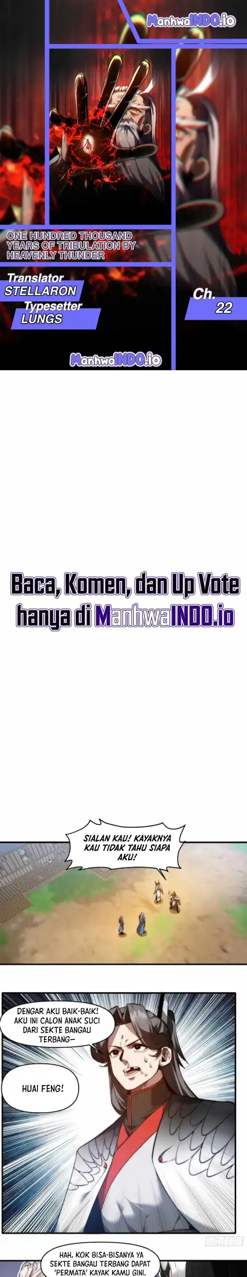 Baca One Hundred Thousand Years of Tribulation by Heavenly Thunder - Chapter 22 halaman 1