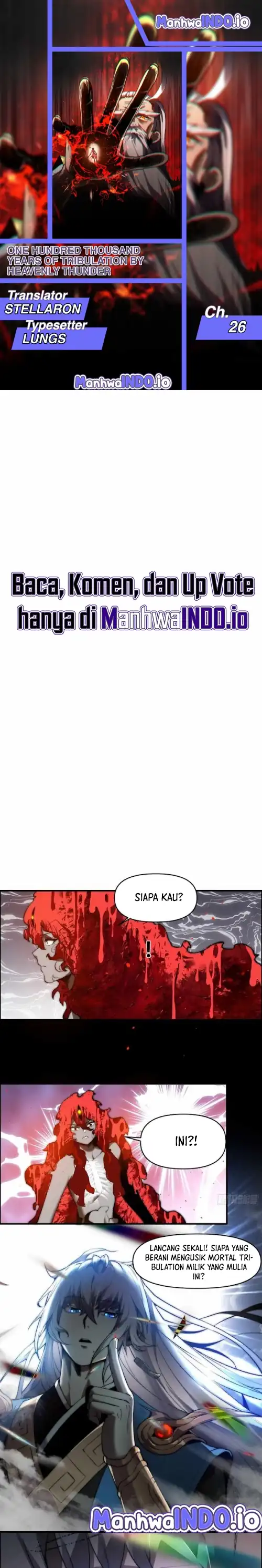 Baca One Hundred Thousand Years of Tribulation by Heavenly Thunder - Chapter 26 halaman 1