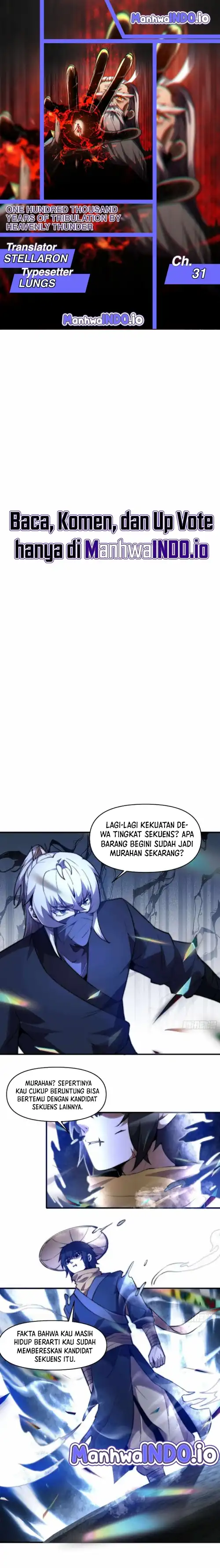 Baca One Hundred Thousand Years of Tribulation by Heavenly Thunder - Chapter 31 halaman 1