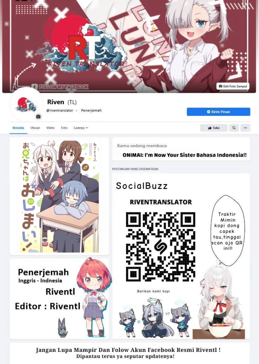 Baca Onii-chan wa Oshimai - Chapter 106 halaman 2