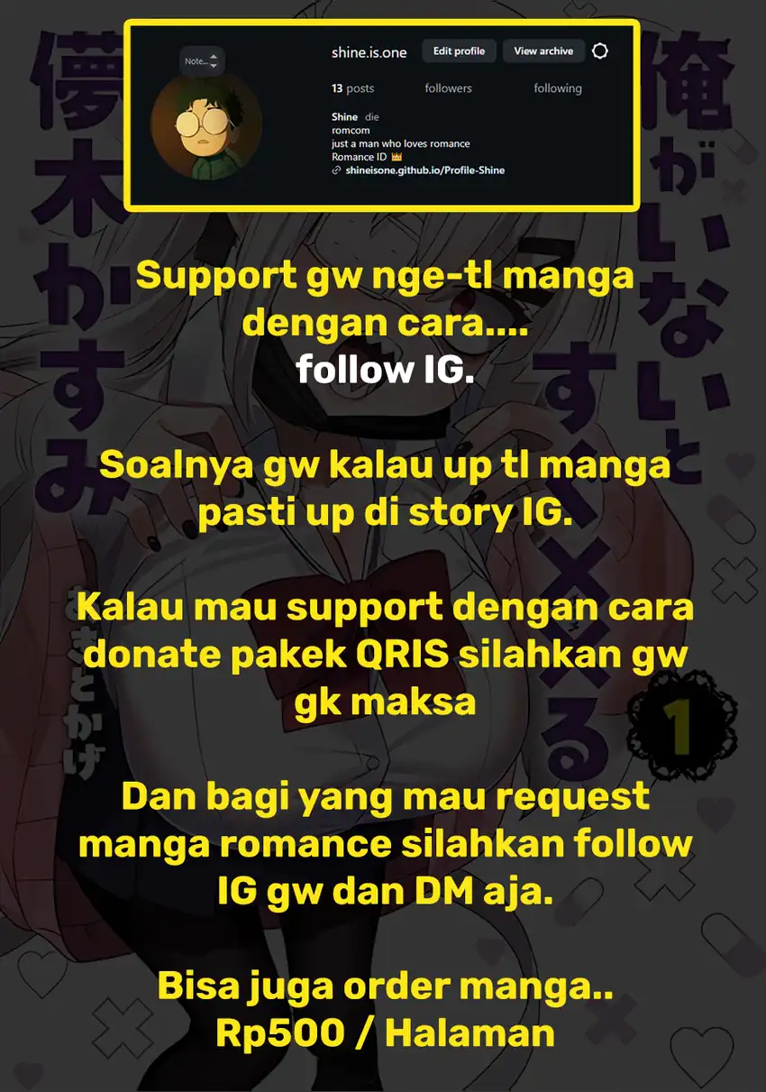 Baca Ore ga Inai to Sugu Chomeru Hakanagi Kasumi - Chapter 13 halaman 21