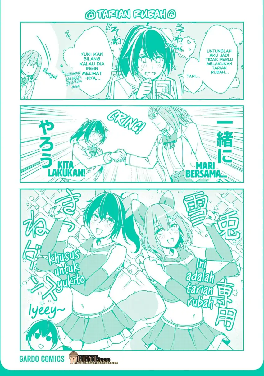Ore ni Trauma wo Ataeta Joshi-tachi ga Chirachira Mitekuru kedo, Zannen desu ga Teokure desu Chapter 20.5 page 4