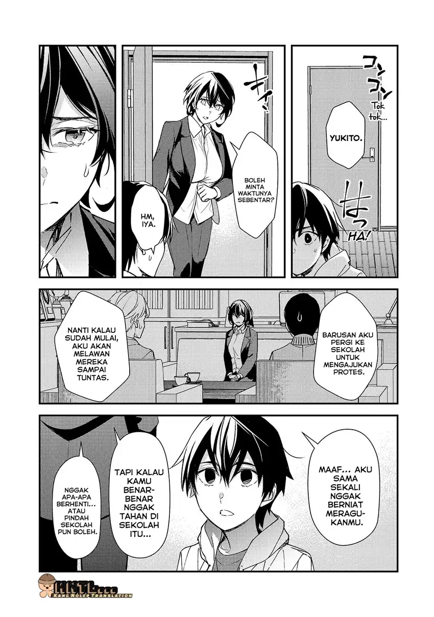 Baca Ore ni Trauma wo Ataeta Joshi-tachi ga Chirachira Mitekuru kedo, Zannen desu ga Teokure desu - Chapter 27 halaman 6