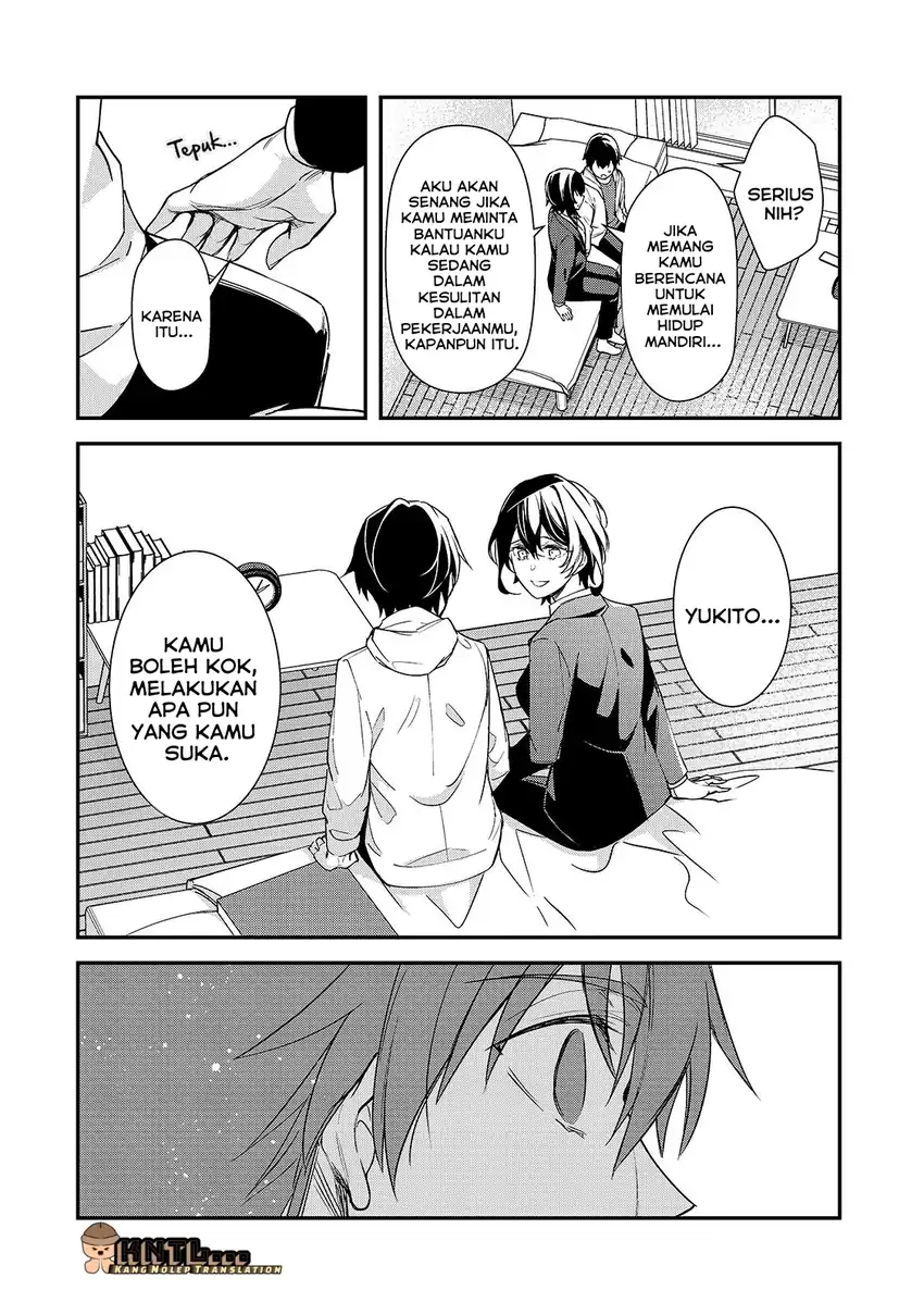 Baca Ore ni Trauma wo Ataeta Joshi-tachi ga Chirachira Mitekuru kedo, Zannen desu ga Teokure desu - Chapter 27 halaman 7