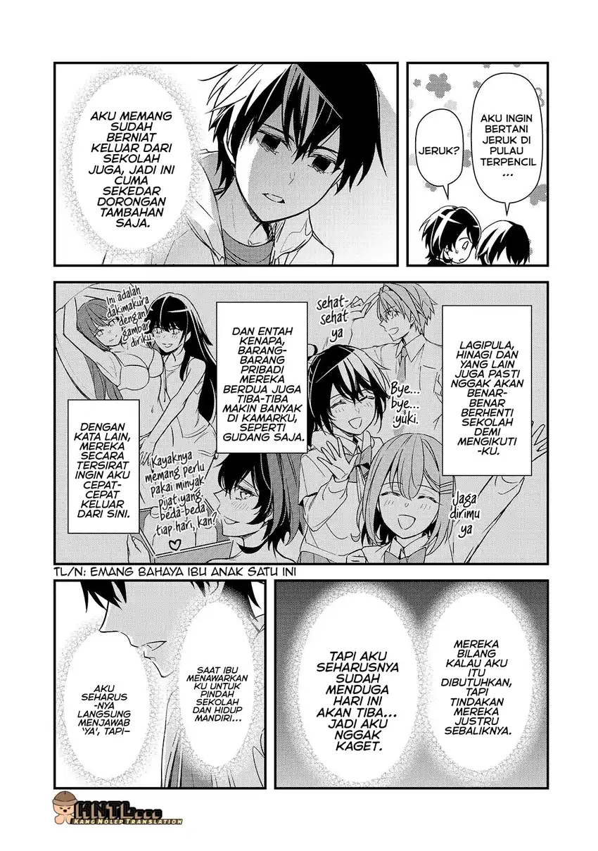 Baca Ore ni Trauma wo Ataeta Joshi-tachi ga Chirachira Mitekuru kedo, Zannen desu ga Teokure desu - Chapter 27 halaman 8