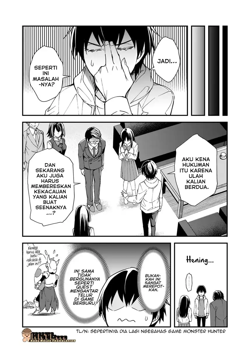 Baca Ore ni Trauma wo Ataeta Joshi-tachi ga Chirachira Mitekuru kedo, Zannen desu ga Teokure desu - Chapter 28 halaman 20