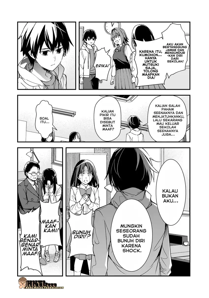 Baca Ore ni Trauma wo Ataeta Joshi-tachi ga Chirachira Mitekuru kedo, Zannen desu ga Teokure desu - Chapter 28 halaman 21