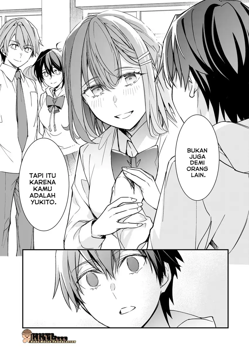 Baca Ore ni Trauma wo Ataeta Joshi-tachi ga Chirachira Mitekuru kedo, Zannen desu ga Teokure desu - Chapter 28 halaman 34