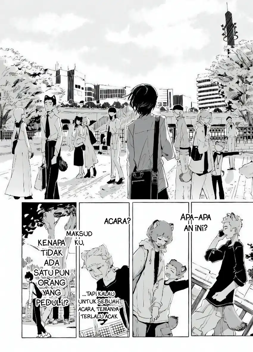 Baca Ore no Kasu Mitaina Jinsei wa Zenbu Tanuki no sei - Chapter 1 halaman 12