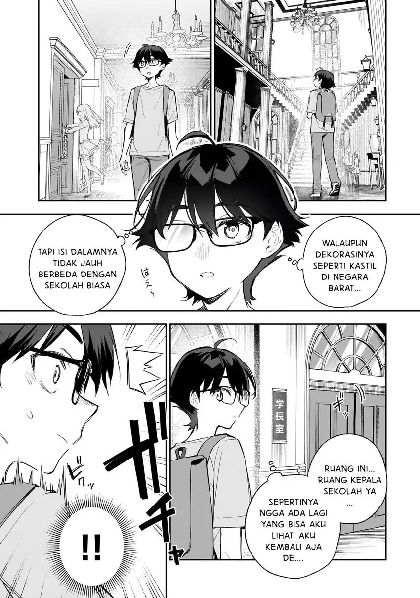 Baca Ore wa Gakuen Zunou Battle no Ensyutsuka!: Jishou Mob ga Kage kara Egaku Saikyou Shujinkou Musou Scenario - Chapter 01 halaman 24