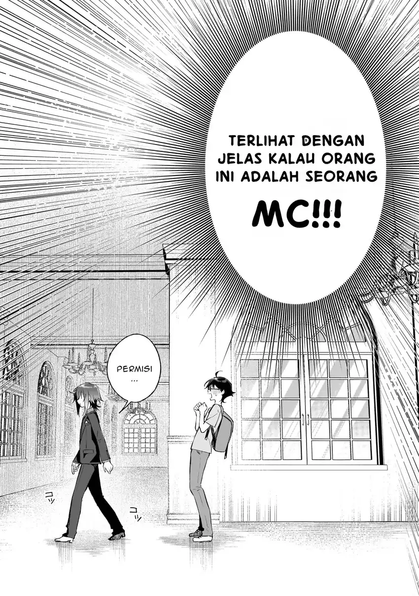 Baca Ore wa Gakuen Zunou Battle no Ensyutsuka!: Jishou Mob ga Kage kara Egaku Saikyou Shujinkou Musou Scenario - Chapter 01 halaman 31