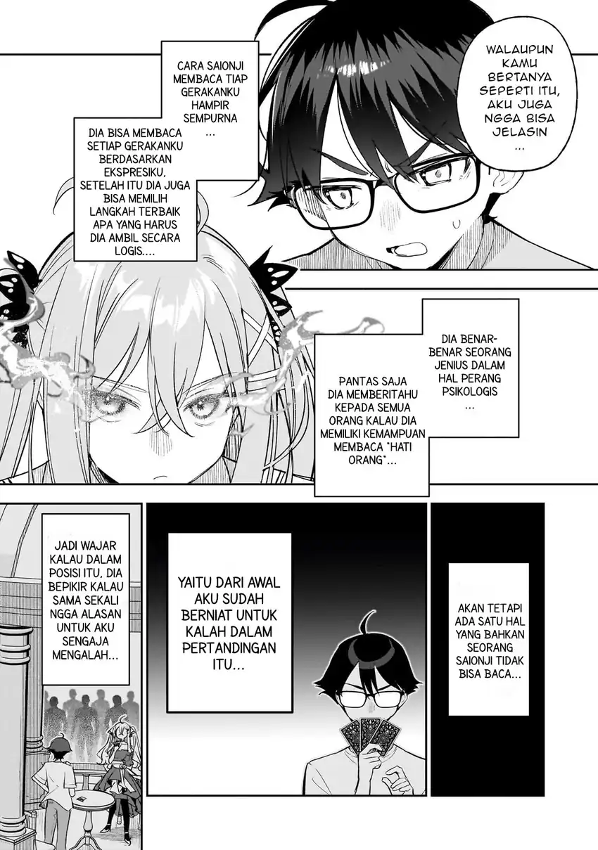 Baca Ore wa Gakuen Zunou Battle no Ensyutsuka!: Jishou Mob ga Kage kara Egaku Saikyou Shujinkou Musou Scenario - Chapter 03.1 halaman 11