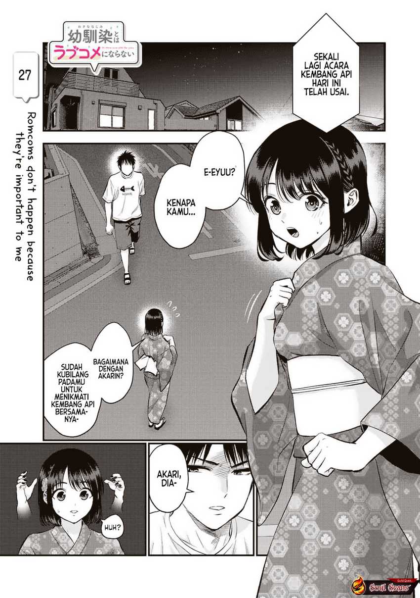 Baca Komik Osananajimi To Wa Rabukome Ni Naranai Chapter 27 halaman 2