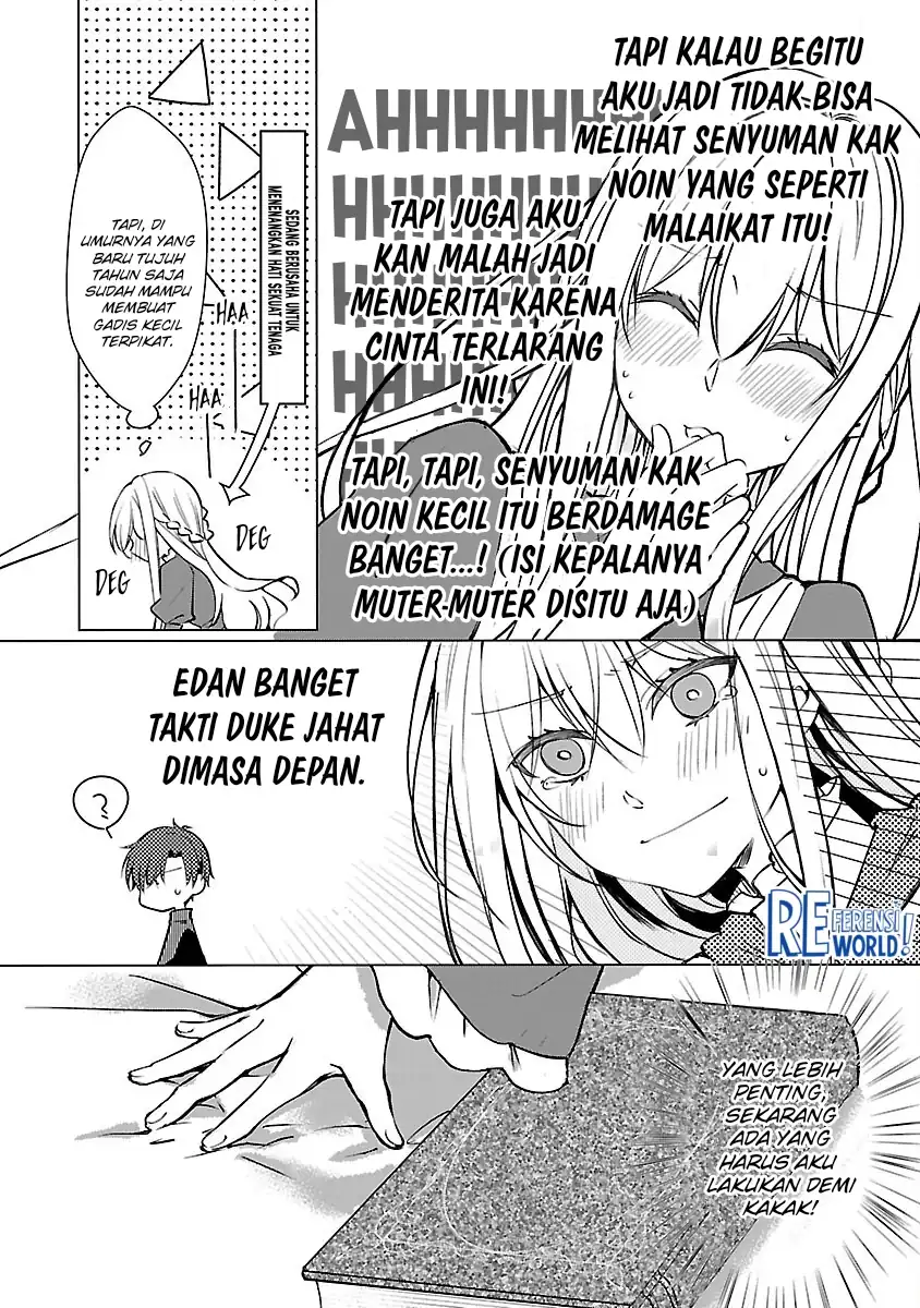Baca Oshi No Imouto Ni Tensei Shite Shimatta No De, Saikyou No Akujo Ni Natte Onii-sama Wo Dokusen Suru Koto Ni Itashimasu - Chapter 04 halaman 25