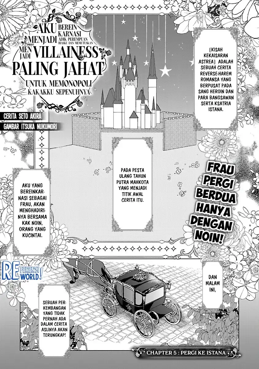 Baca Oshi No Imouto Ni Tensei Shite Shimatta No De, Saikyou No Akujo Ni Natte Onii-sama Wo Dokusen Suru Koto Ni Itashimasu - Chapter 05 halaman 4