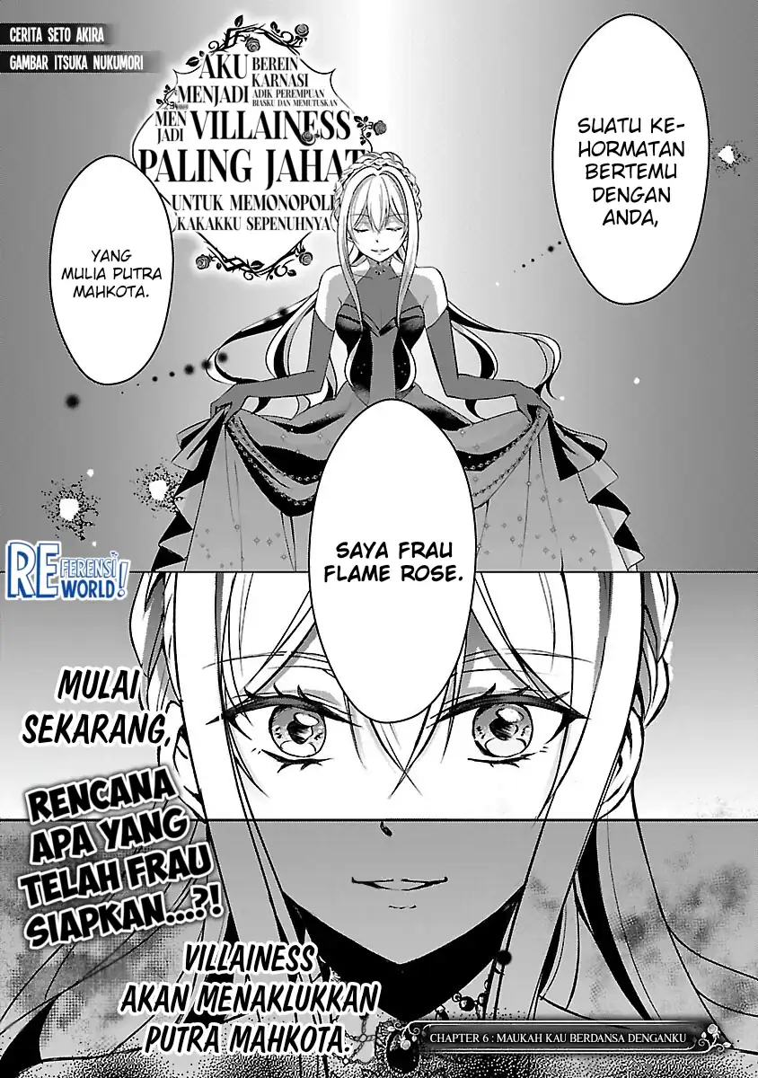 Baca Oshi No Imouto Ni Tensei Shite Shimatta No De, Saikyou No Akujo Ni Natte Onii-sama Wo Dokusen Suru Koto Ni Itashimasu - Chapter 06 halaman 4