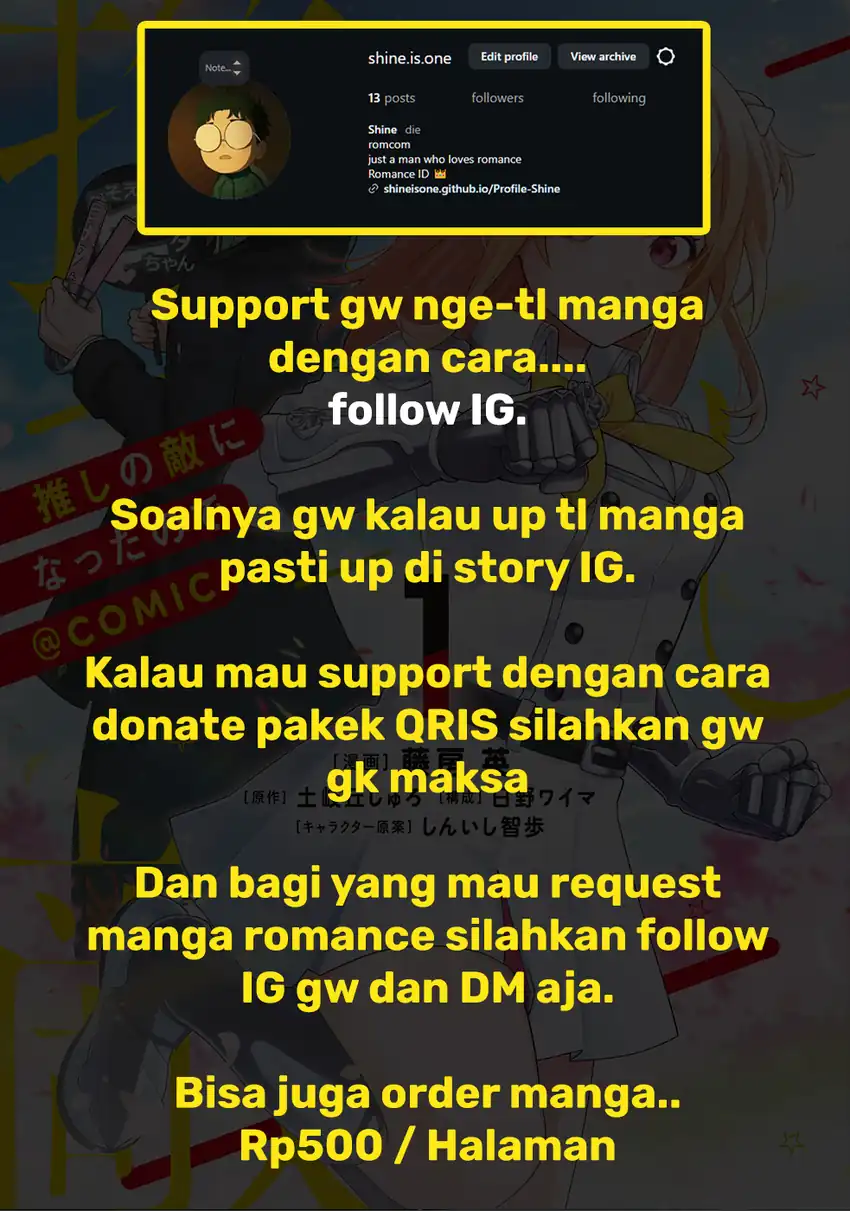 Baca Oshi no Teki ni Natta node - Chapter 08 halaman 34