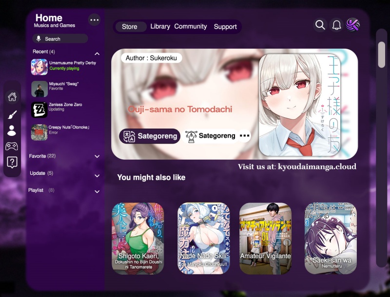 Baca Ouji-sama no Tomodachi - Chapter 01 halaman 1