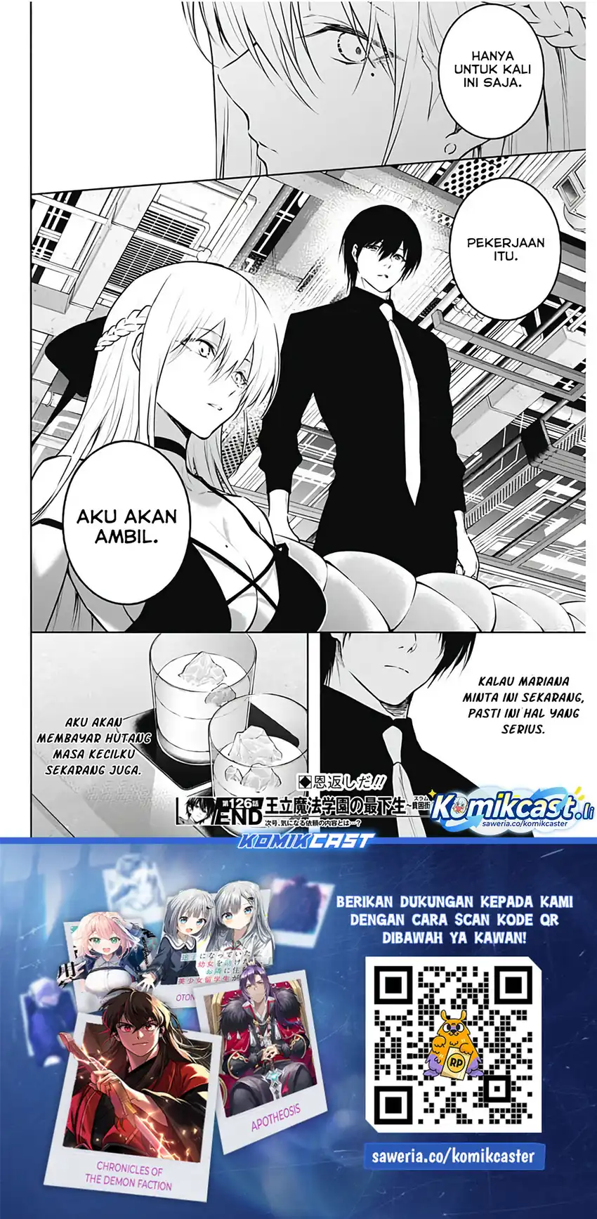 Ouritsu Mahou Gakuen no Saikasei: Slum Agari no Saikyou Mahoushi, Kizoku darake no Gakuen de Musou suru Chapter 126 page 38