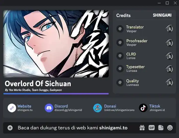 Baca Overlord Of Sichuan - Chapter 17 halaman 1