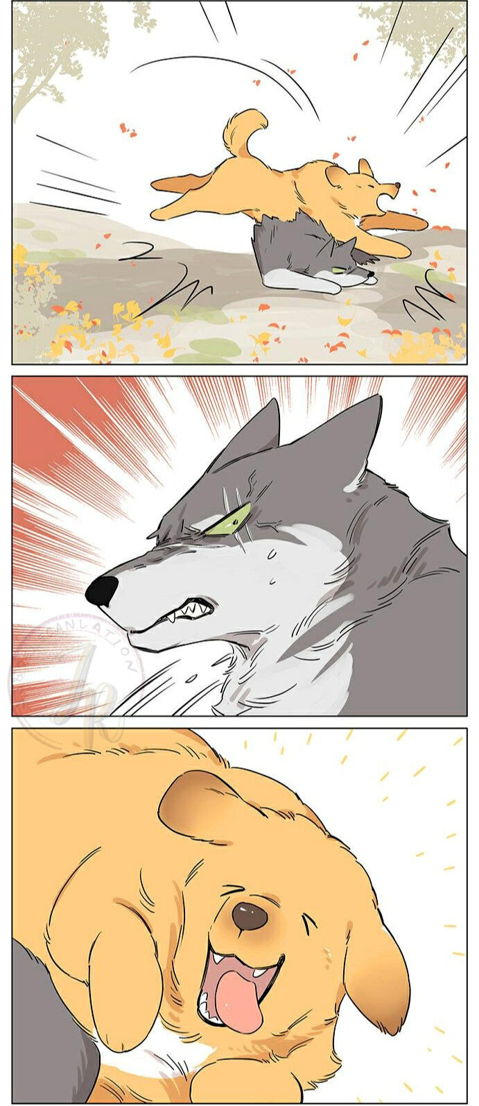 Baca Papa Wolf and the Puppy - Chapter 49 halaman 5
