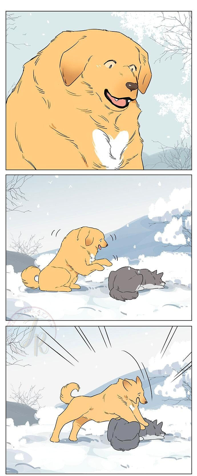 Baca Papa Wolf and the Puppy - Chapter 49 halaman 7
