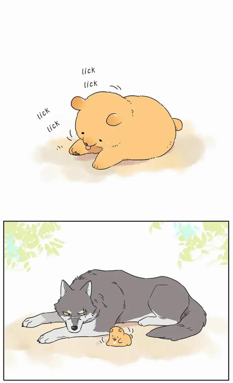 Baca Papa Wolf and the Puppy - Chapter 80 halaman 1