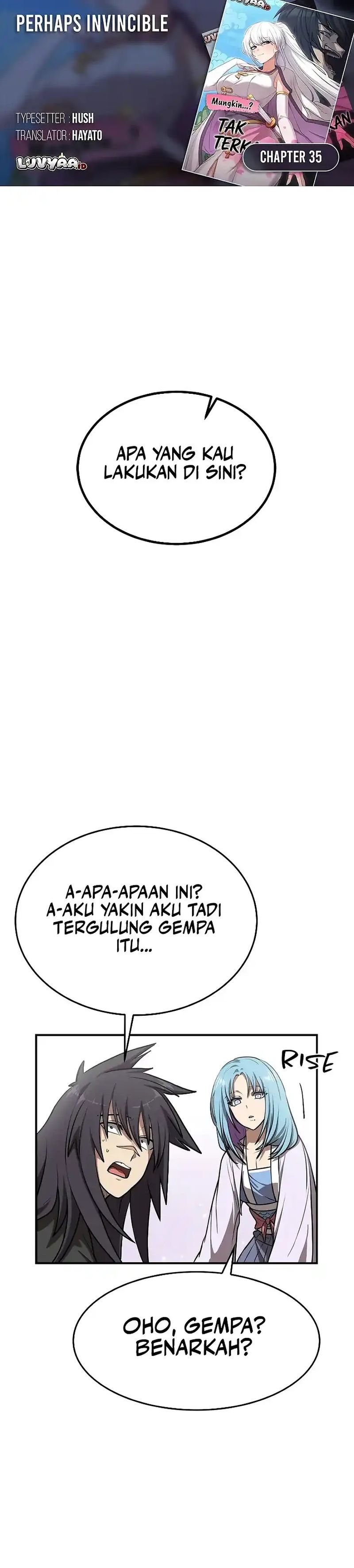 Baca Perhaps Invincible - Chapter 35 halaman 1