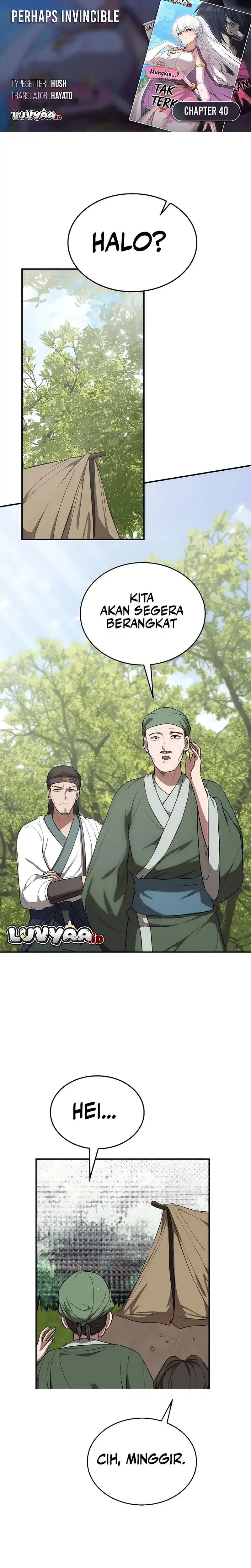 Baca Perhaps Invincible - Chapter 40 halaman 1