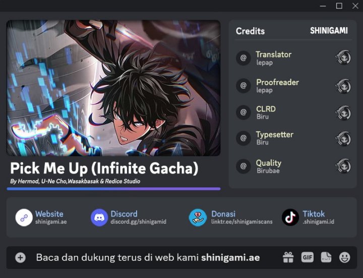 Baca Pick Me Up (Infinite Gacha) - Chapter 191 halaman 1