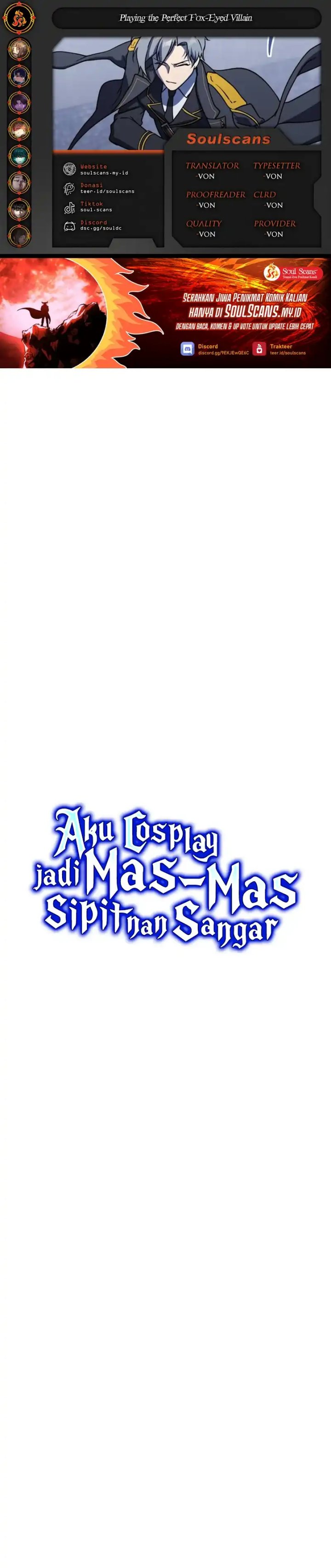 Baca Komik Playing The Perfect Fox-Eyed Villain Chapter 26 halaman 1