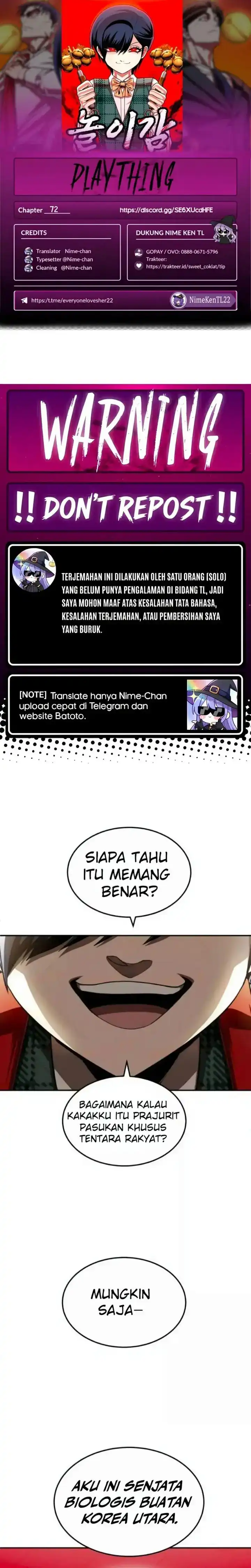 Baca Plaything - Chapter 72 halaman 1
