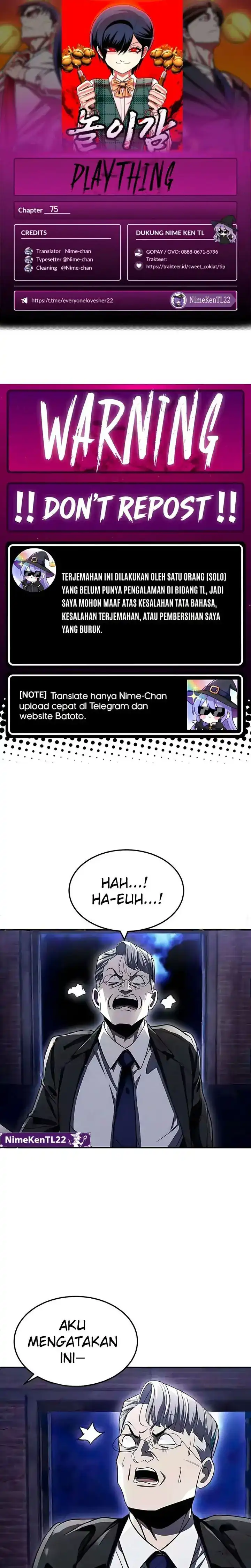 Baca Plaything - Chapter 75 halaman 1