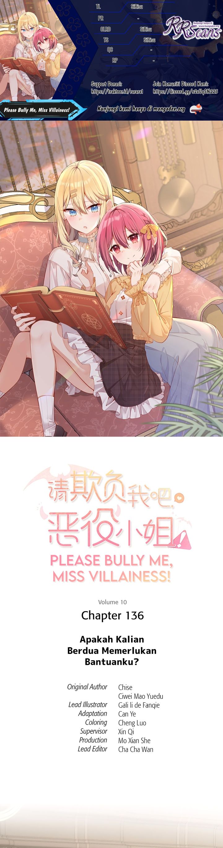 Baca Please Bully Me, Miss Villainess! - Chapter 136 halaman 1