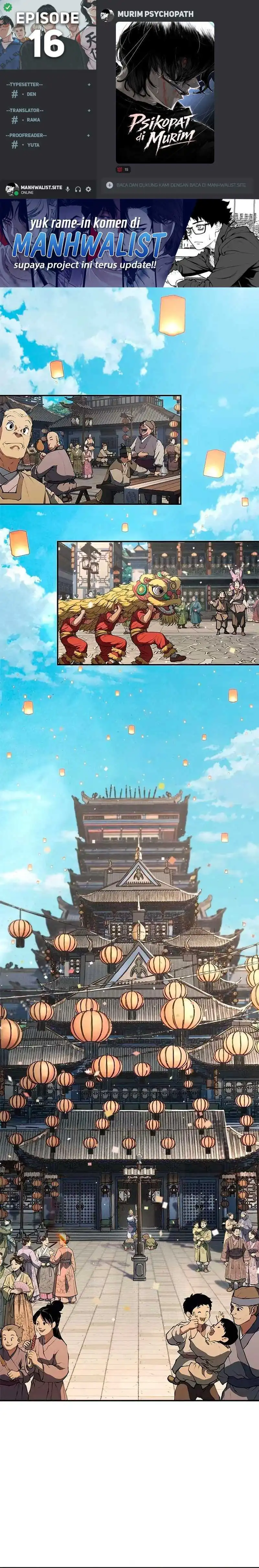 Baca Psychopath in Murim - Chapter 16 halaman 1