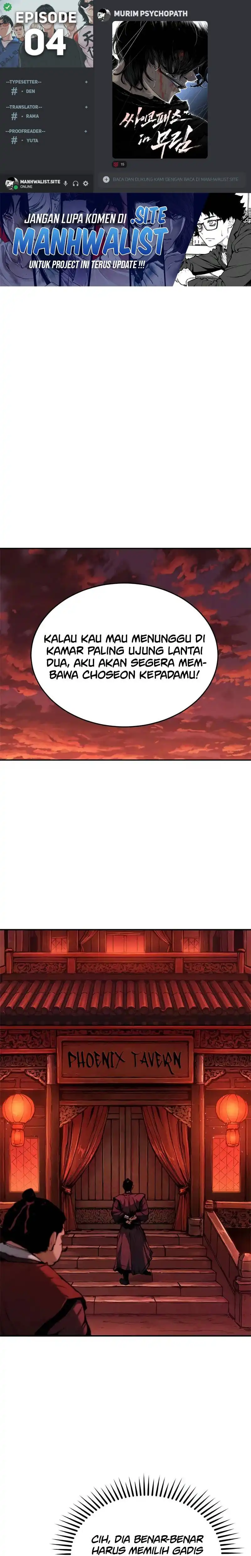 Baca Psychopath in Murim - Chapter 4 halaman 1