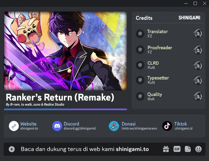 Baca Ranker’s Return (Remake) - Chapter 210 halaman 1