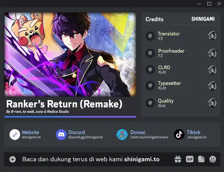 Baca Ranker’s Return (Remake) - Chapter 231 halaman 1