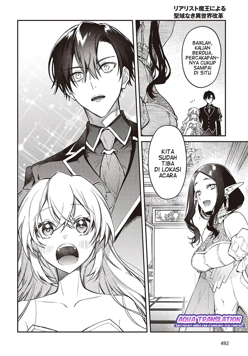 Baca Realist Maou Niyoru Seiiki Naki Isekai Kaikaku - Chapter 57 halaman 13